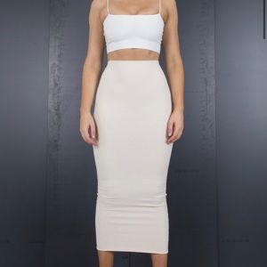AYM Bodycon Maxi Skirt
